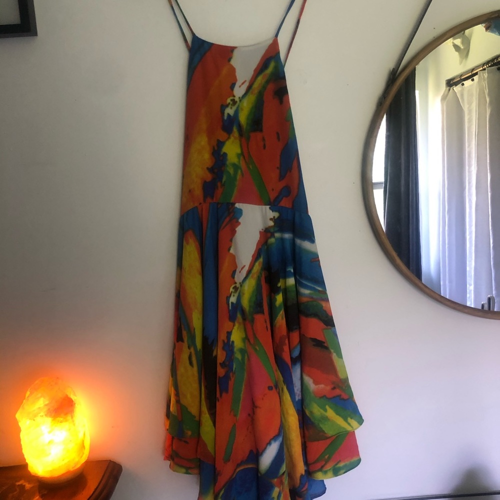 colorful boutique dress